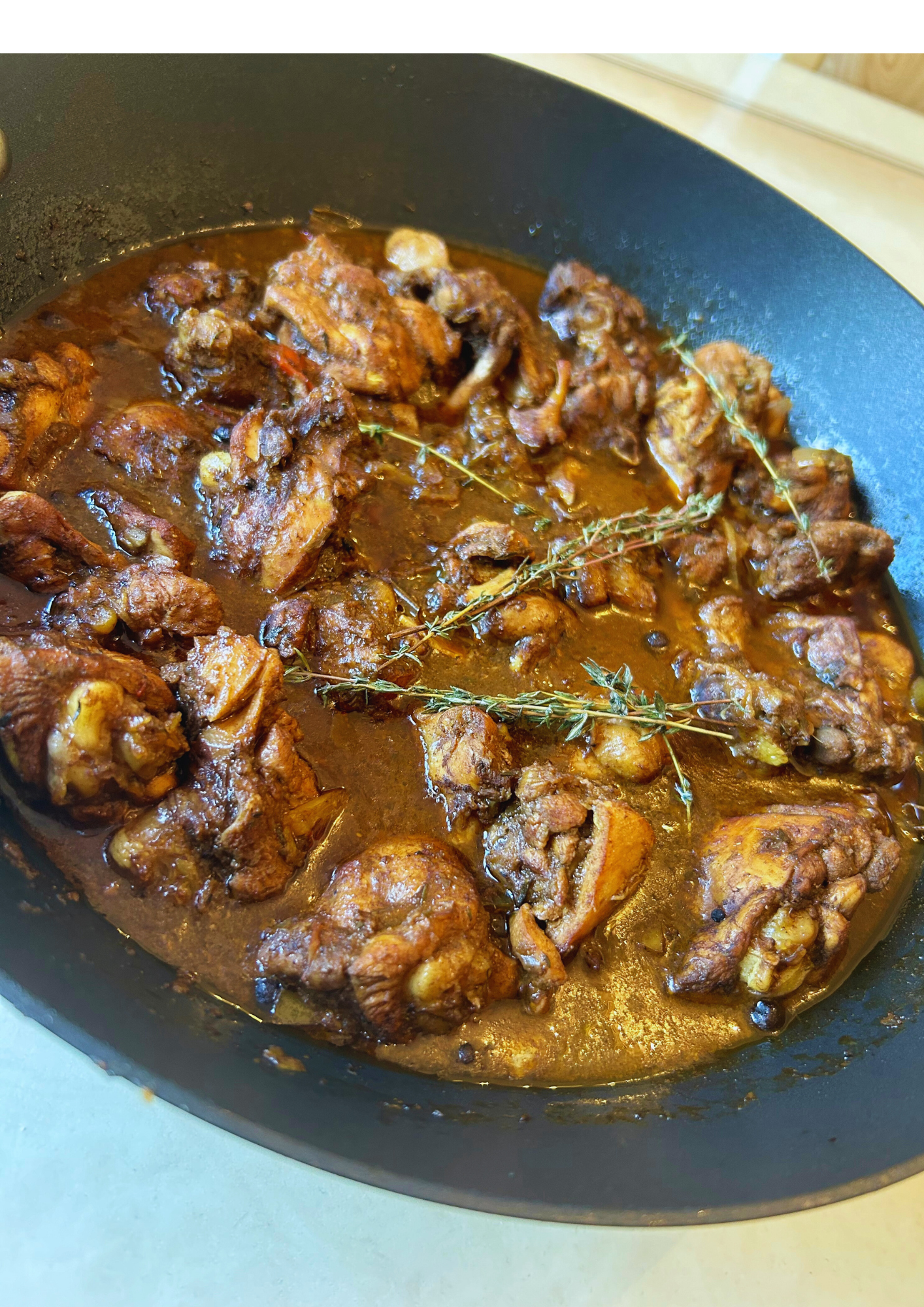 Jamaican Brown Stew Chicken