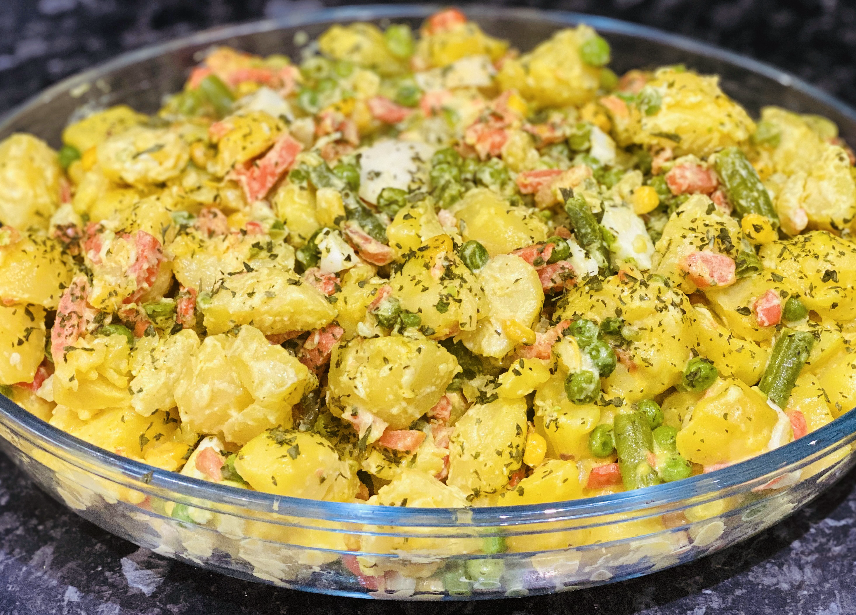 Simple Caribbean Potatoe Salad